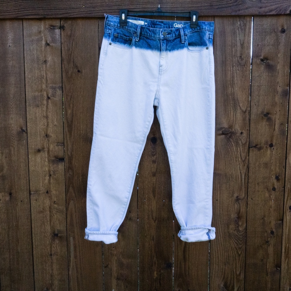 Gap 1969 Indigo Dip Dye Jeans - EUC - Size 29 - Picture 2 of 6